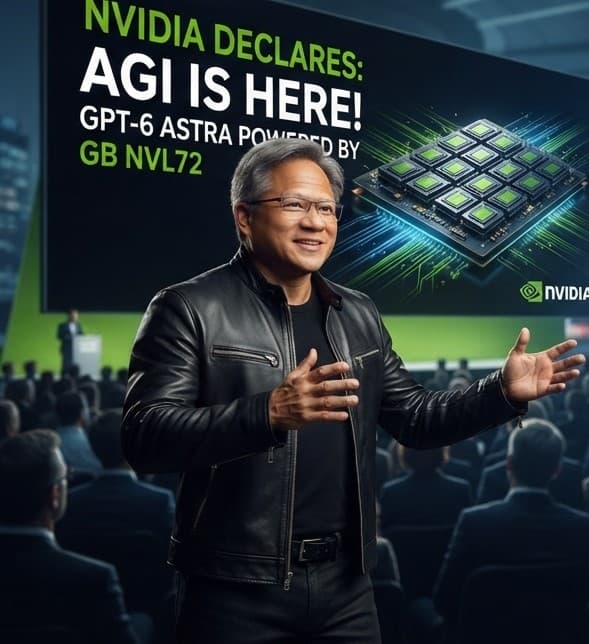 ซีอีโอ NVIDIA ประกาศ "ยุค AGI มาถึงแล้ว"